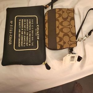 Coach wristlet F47790 and case